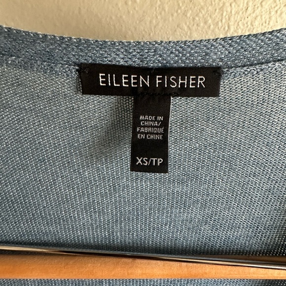 EILEEN FISHER WOOL CARDIGAN - Picture 3 of 8